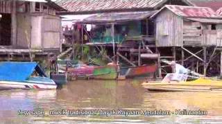 KALSTAR Aviation riding on amall boat in Arut River Pangkalanbun [upl. by Akelahs]