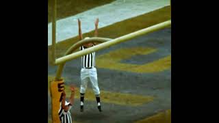 1970118 detroitlions  neworleanssaints Tom Dempsey 63yard field goal nfl [upl. by Aisinut371]