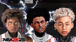 NEW BEST DRIPPY FACE CREATION TUTORIAL NBA2K25 ALL BEST FACE CREATION LOOK COMP [upl. by Lose905]