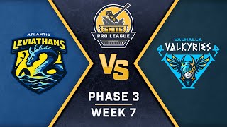 SMITE Pro League Phase 3 Week 7 Atlantis Leviathans vs Valhalla Valkyries [upl. by Jephthah840]