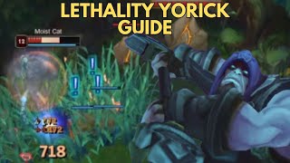 how to lethality yorick good [upl. by Aroda]