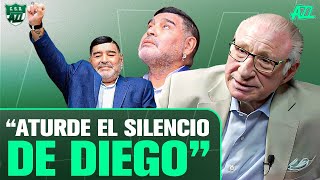 EL RECUERDO DE CHERQUIS SOBRE MARADONA quotATURDE EL SILENCIO DE DIEGO ES LA ESENCIA DEL FÚTBOLquot [upl. by Pesvoh]