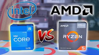 AMD vs Intel in 2022 Ryzen 5 vs Core i5 [upl. by Ikcim]