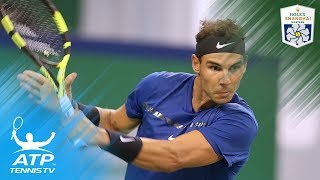 Nadal Federer cruise del Potro beats Zverev  Shanghai Rolex Masters 2017 Highlights Day 4 [upl. by Rosenberger989]