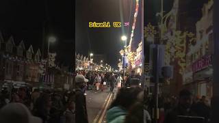 Diwali UK 🇬🇧 Diwali London shorts diwali diwalispecial diwali2024 diwaliuk [upl. by Eiramaliehs]