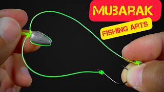 The latest way to build fishing rigs free of tangles and twisting  100 Trusted [upl. by Ydnarb]