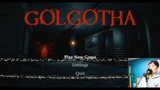 골고다golgotha 소리로 쫄보 잡는 공포게임무료게임 찍먹 게임 공포게임 무료게임 [upl. by Gosser]