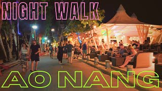 Night Streets of Ao Nang  Ao Nang Krabi Thailand [upl. by Altaf]