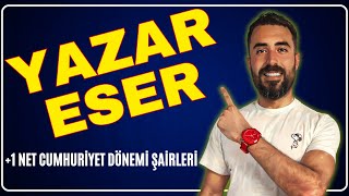 1 NET CUMHURİYET DÖNEMİ ŞİİRİ VE ŞAİRLER FULL FULL TEKRAR  Cumhuriyet Dönemi Şairleri ve Eserleri [upl. by Iam]