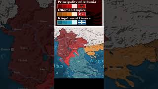 AlbanianOttoman advance in Greece alt history shorts [upl. by Uhthna]