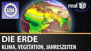 Trailer  Die Erde  Klima Vegetation Jahreszeiten  Geographie  3D Software [upl. by Jung]