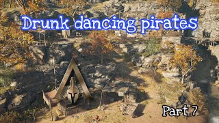 AC Odyssey drunk pirates [upl. by Nagear]