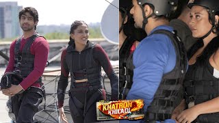 Khatron Ke Khiladi 14 NEW Couple Stunt Mein Dikha Abhishek Nimrit Aur Shalin Krishna Ka Stunt [upl. by Higinbotham]