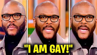 Tyler Perry FINALLY Admits Hes Gay After Getting EXPOSED [upl. by Nauj]