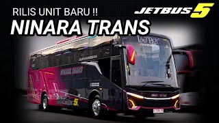 Rilis  Ninara Trans Jetbus 5 SHD Hino RM 280 Karoseri Adiputro 2024 [upl. by Eceirahs]