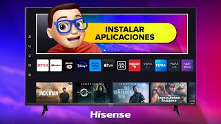 Cómo INSTALAR Aplicaciones en Smart TV HISENSE  VIDAA OS ♣️ ✅ 💜 [upl. by Aleirbag]