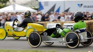 The infamous Soapbox racers return to Goodwood [upl. by Gershom]