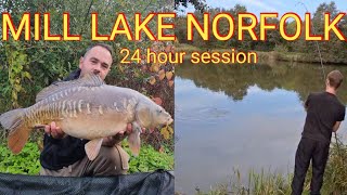 The Vlog  Mill lake Norfolk Carp Fishing [upl. by Swor]