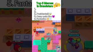 Top 5 Memes you need to watch brawlstars brawlstarsmemes brawlstarsgame [upl. by Ibob]