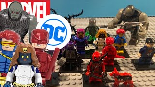 Custom Minifigs Pt 2 Lego Marvel and Dc from BrickPandaToys [upl. by Henebry]