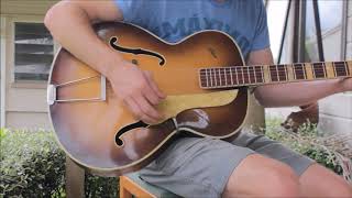 Vintage Hofner 456 Archtop Guitar [upl. by Evan]