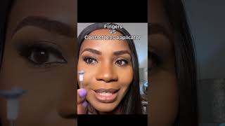 How to insert contact lenses  Fingers VS Applicators [upl. by Koser]