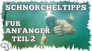 10 Schnorcheltipps für Anfänger Teil 2  Schnorcheln lernen [upl. by Hacim]