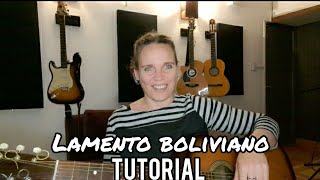 LAMENTO BOLIVIANO TUTORIAL [upl. by Gnilrac]