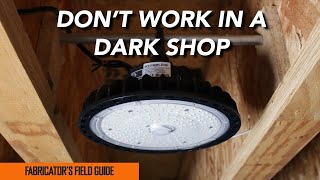 HYPERLITE LED Shop High Bay Lights UNBOXING and REVIEW [upl. by Scutt]