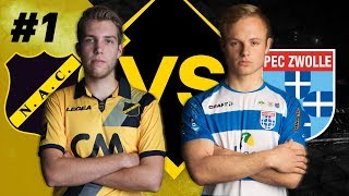 NACZWO  Menno Bouhuijzen vs Bob van Uden  Speelronde 1  PS4  eDivisie 1718 [upl. by Aropizt]