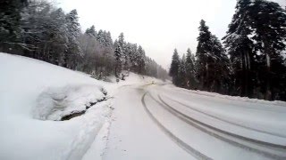 Uludag Bmw F20 118i Drift Snow [upl. by Earized]