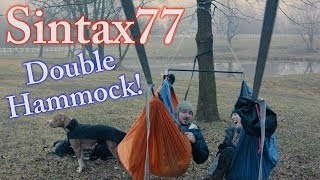 Two Hammocks One Tarp  Dutchware Double Chameleon Hammock amp Spreader Bar System [upl. by Stets375]