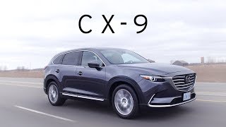 2019 Mazda CX9 Review  Three Rows of Joy [upl. by Kyre]