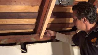 How to convert a conventional flat ceiling into a VAULTED CEILING [upl. by Jordans]