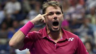 When Stan Wawrinka is ANGRY Even Djokovic is SCARED Beast Mode [upl. by Ellenrahs]