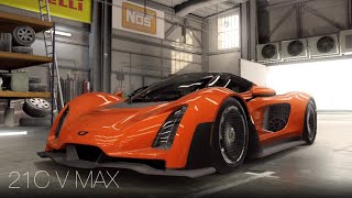 【CSR2】21C V MAX • tune amp shift • 6662 [upl. by Love477]