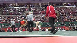 D2 Final 190 Dylan Fishback Aurora vs Austin Starr Indian Creek [upl. by Desberg]