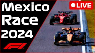 🔴F1 LIVE  Mexico GP RACE  Commentary  Live Timing [upl. by Leugim341]