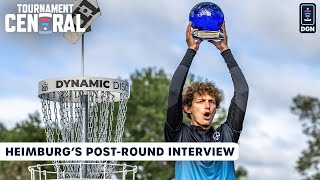 Calvin Heimburg Ends Winless Streak  Tournament Central on Disc Golf Network [upl. by Etnaihc894]