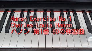 Hanon Experience No1 ハノン 第1番 [upl. by Hebner]