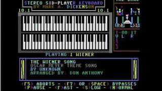 quotOscar Mayer Weiner Themequot Commodore 64 Stereo Sid Player Keyboard [upl. by Aehsel]