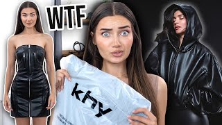 I BOUGHT KYLIE JENNERS NEW CLOTHING BRAND KHY BRUTALLY HONEST REVIEW [upl. by Eded]