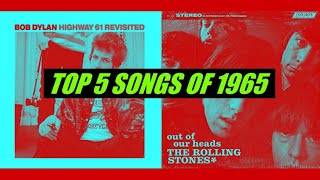 THE BEST SONGS OF 1965 [upl. by Nonnag]