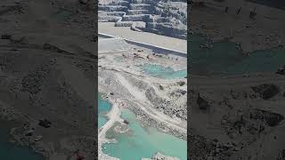 Aerial view of Diamer Basha Dam wapda powerchina fwo nature reels shorts foryou [upl. by Eifos]