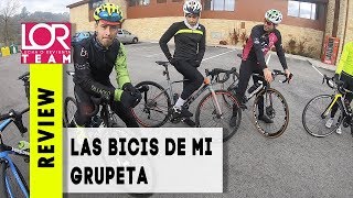 LAS BICIS DE CARRETERA DE MI GRUPETA [upl. by Antonino359]