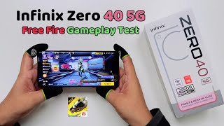 Infinix Zero 40 5G Garena Free Fire Gameplay Test [upl. by Goto]