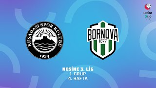 Nesine 3 Lig 1 Grup  Kuşadasıspor  Bornova 1877 Sportif Yatırımlar [upl. by Straub907]