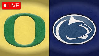 Penn State vs Oregon Live  Big Ten Championship Watchalong [upl. by Ffej]