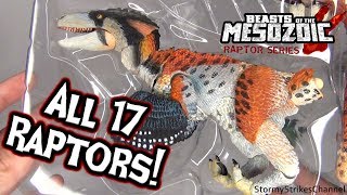 All 17 Beasts of the Mesozoic Deluxe Raptor Poseable Action Figure Toys [upl. by Cyn]