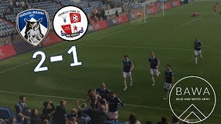 OLDHAM VS CRAWLEY VLOG LAST MINUTE WINNER amp PENALTY SAVE [upl. by Siouxie]